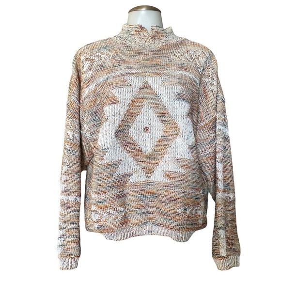 Vintage marled knit sweater size XL - Picture 1 of 11